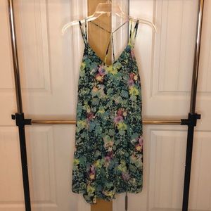 NWT green multicolor floral dress